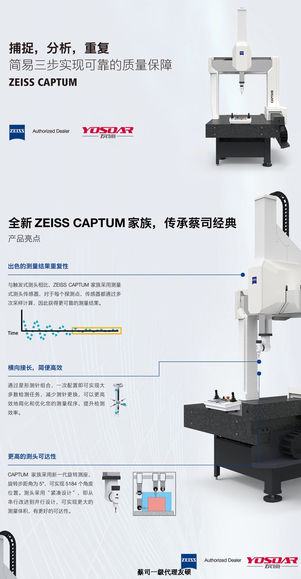 淄博蔡司三坐标CAPTUM